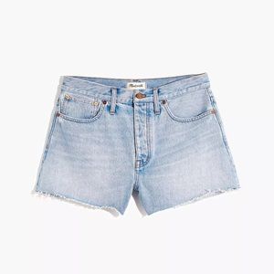 Madewell Curvy Relaxed Denim Short Cedarcroft Wash